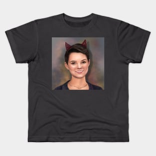 Brianna Hildebrand Kids T-Shirt